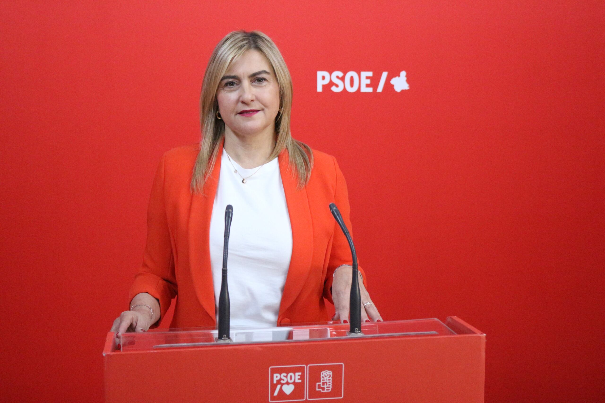 Carmina Fernández, portavoz y vicesecretaria general del PSRM-PSOE