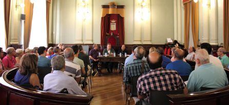 Imagen de la reunión de este jueves