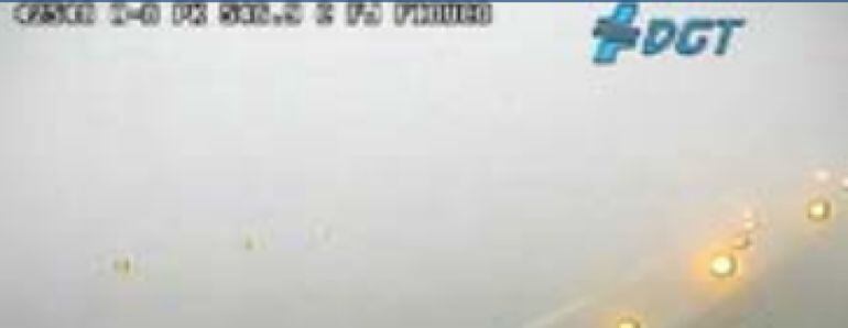 Corte por Niebla en la A 8