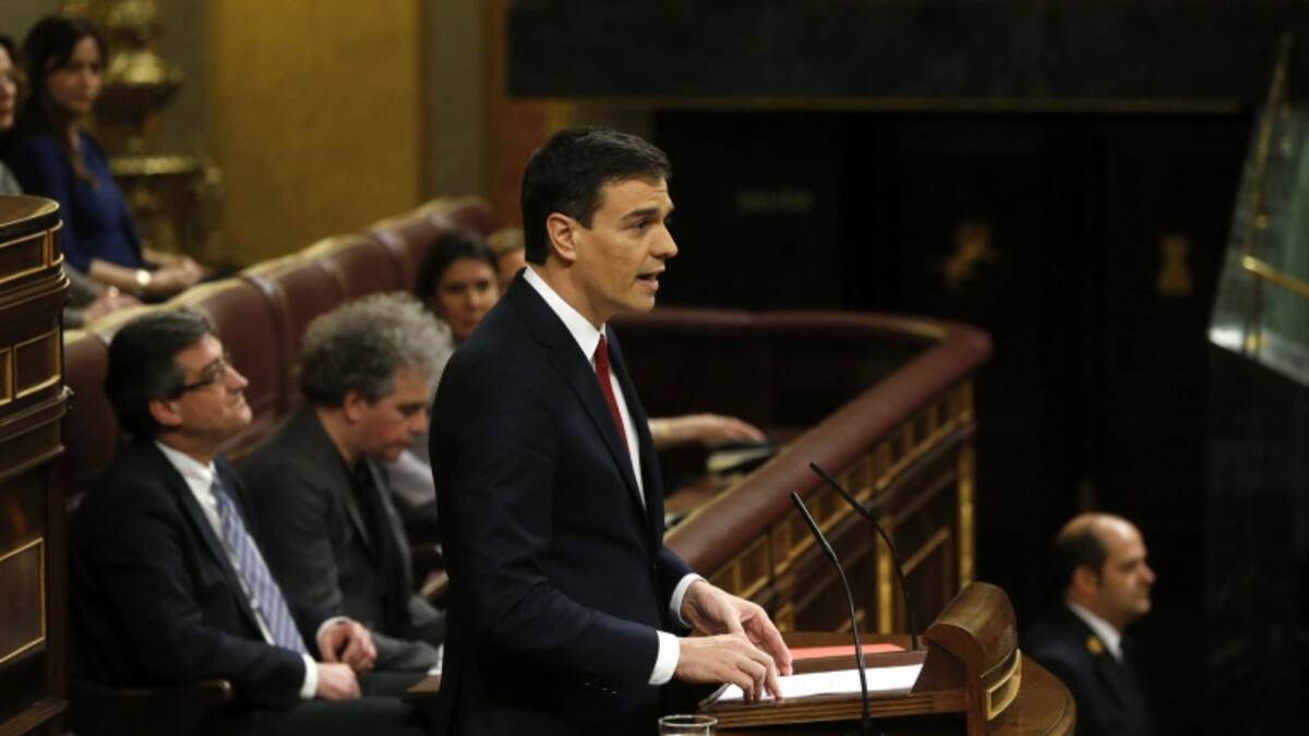 Pedro Sánchez: "¿Queremos evitar que el señor Rajoy siga, sí o no?"