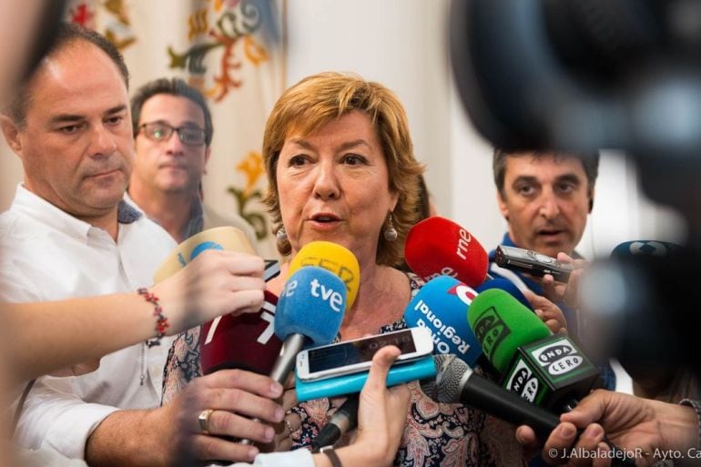 La exalcaldesa de Cartagena y exsenadora del PP, ahora en el Grupo Mixto, Pilar Barreiro