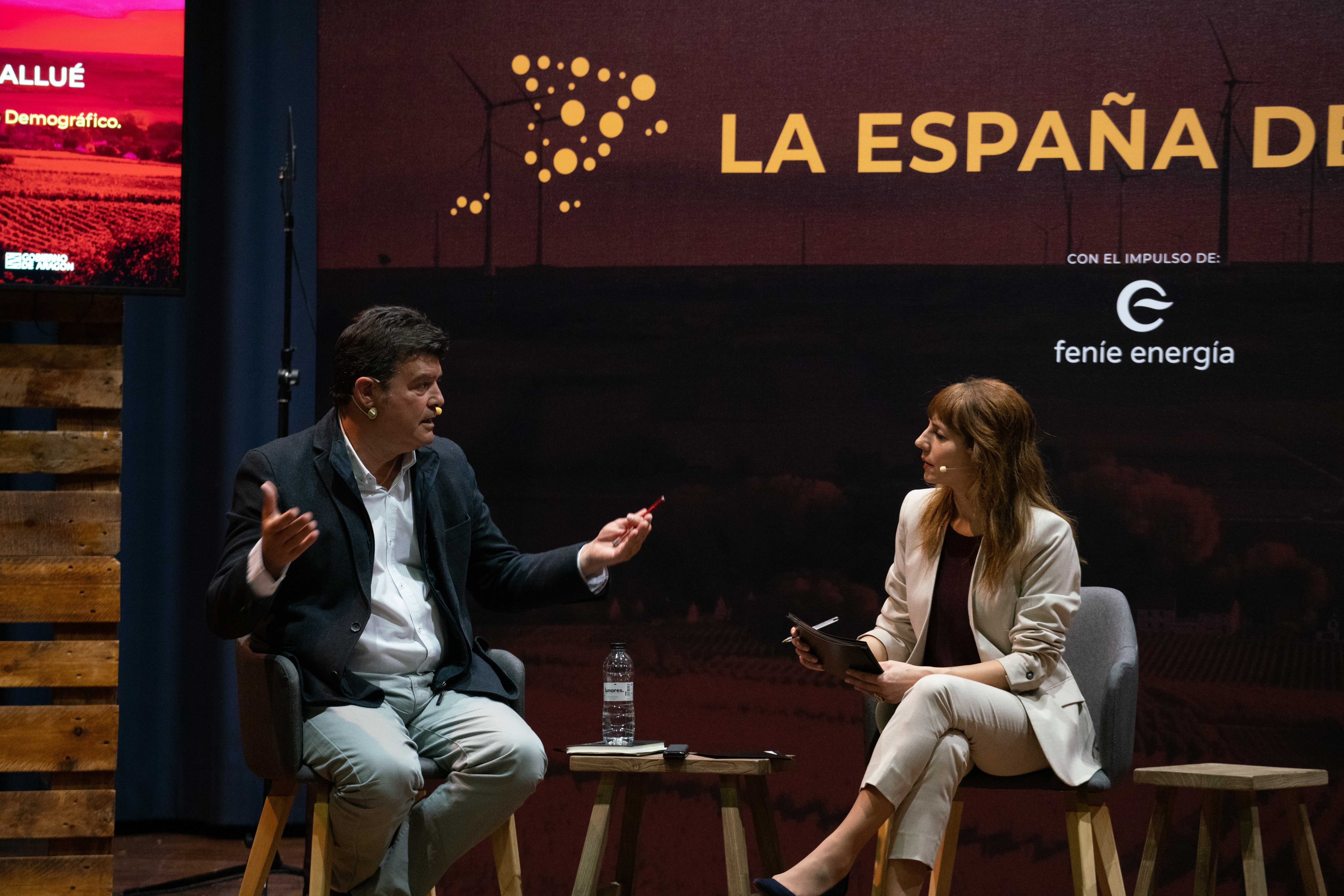 Javier Allué, comisionado del Gobierno de Aragón para el Reto Demográfico,