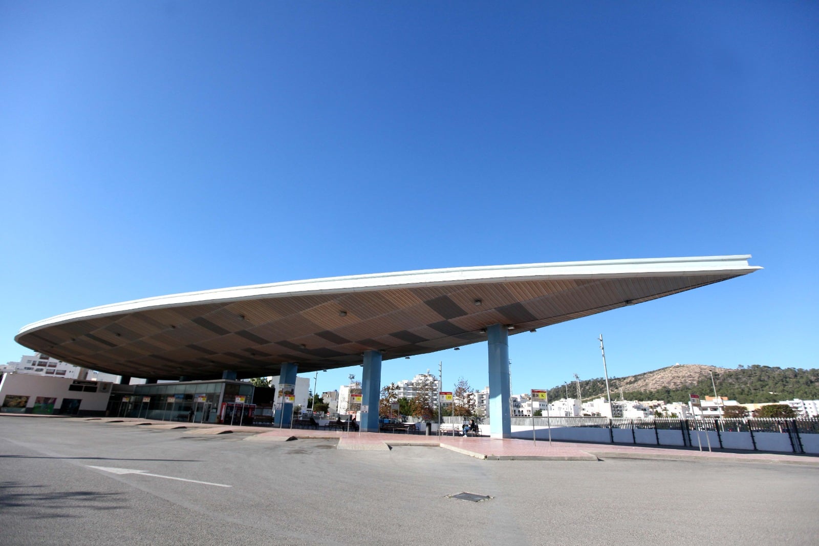 Imagen de la estación de autobuses de Sant Antoni