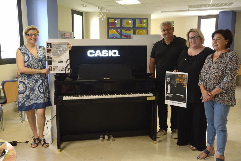 Presentación del VI Concurso Internacional de Piano Vila de Xàbia.