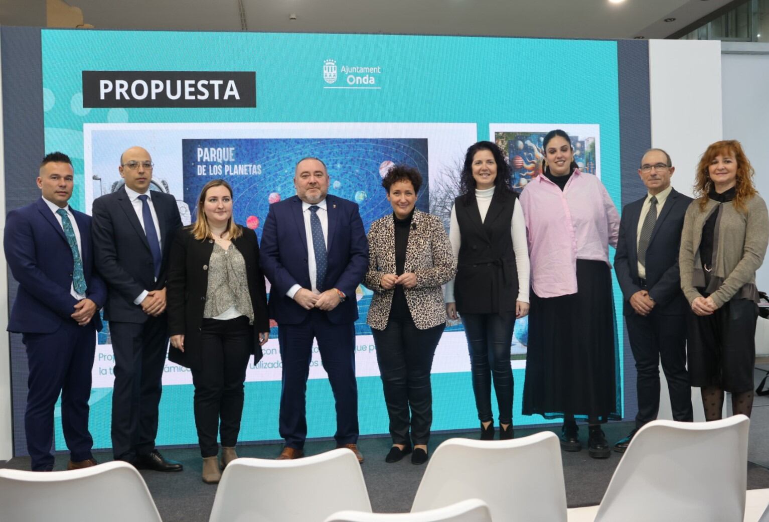 Presentación de la propuesta del proyecto &quot;Parque de los planetas&quot; en Cevisama