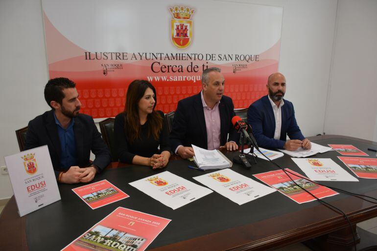 San Roque celebra poder hacer frente, con Fondos EDUSI, a diferentes proyectos para la ciudad.