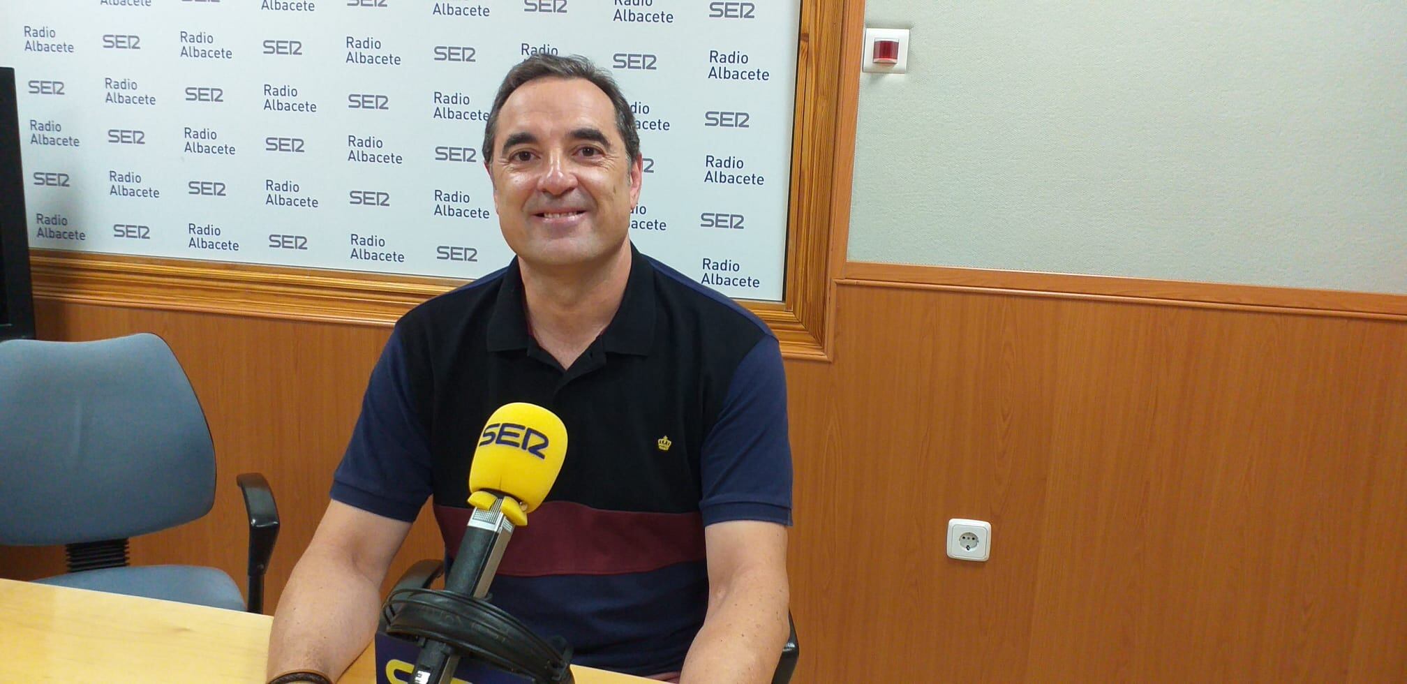 Jacinto Navarro, directivo del Albacete Basket en Radio Albacete