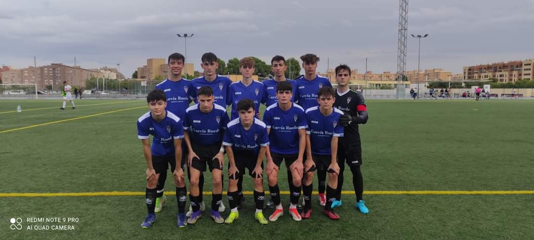 Plantilla inicial del Villena Juvenil A