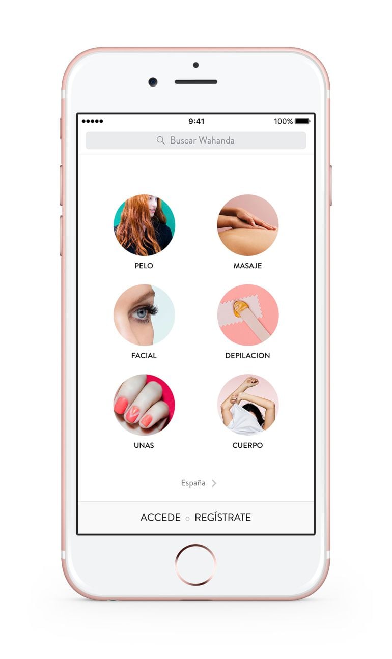 L’aplicació de bellesa està disponible per iOS i Android