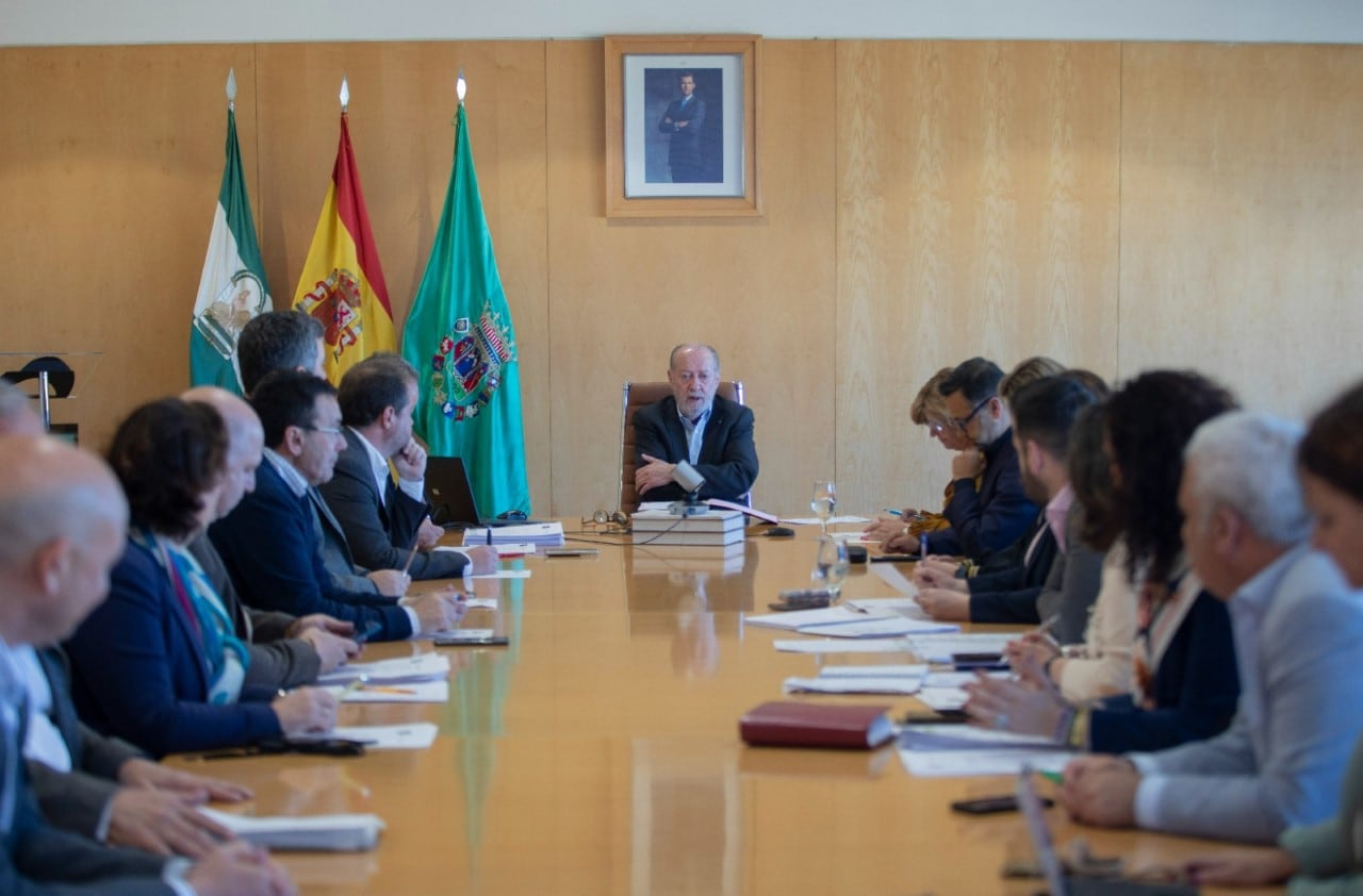 Reunión de la Junta de Gobierno de la Diputación de Sevilla