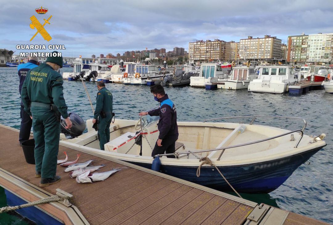 Rdo. Nota De Prensa Guardia Civil (Intervenida Una Embarcación Tras Soprender A Dos Furtivos Realizando Pesca Con Palangre Campaña Navidad)