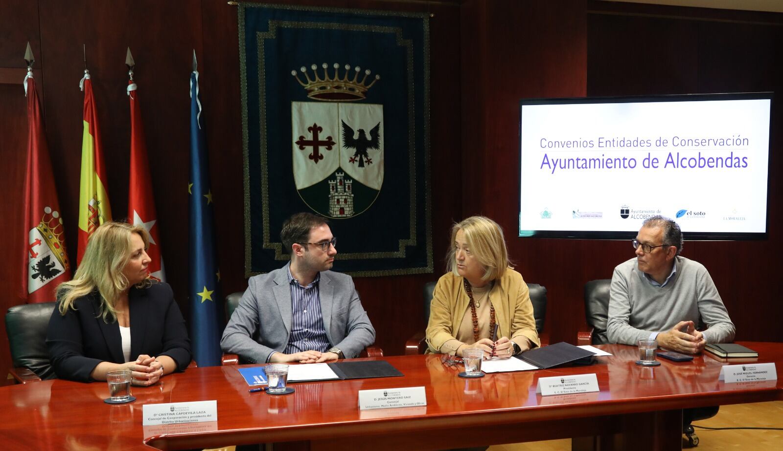 La Entidad Urbanística de Conservación de El Soto de la Moraleja y el Ayuntamiento de Alcobendas firman el convenio de colaboración