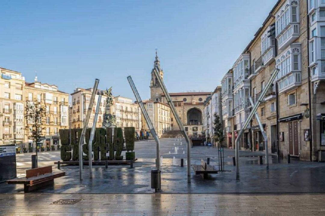 La plaza de la Virgen Blanca estará vigilada durante el &quot;no txupinazo&quot;