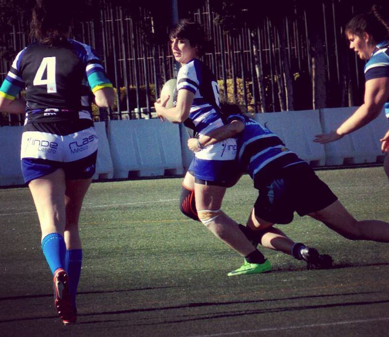 Partido de rugby femenino disputado este fin de semana 