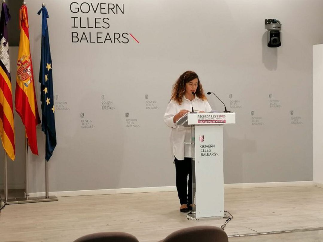 Pilar Costa, portavoz del Govern