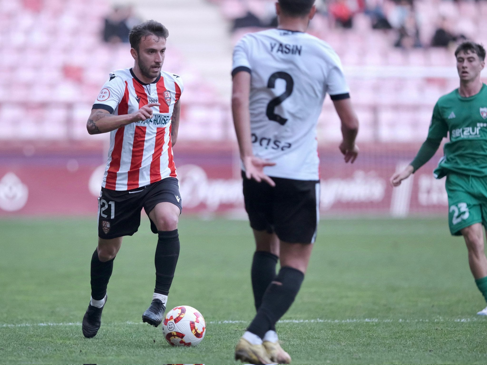 Juan Agüero fue titular por séptima jornada consecutiva / Riojapress