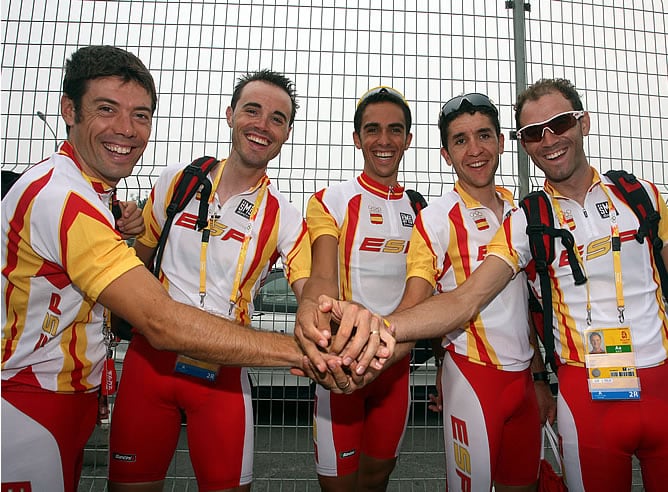 El equipo español de ciclismo en ruta, a la búsqueda de las medallas