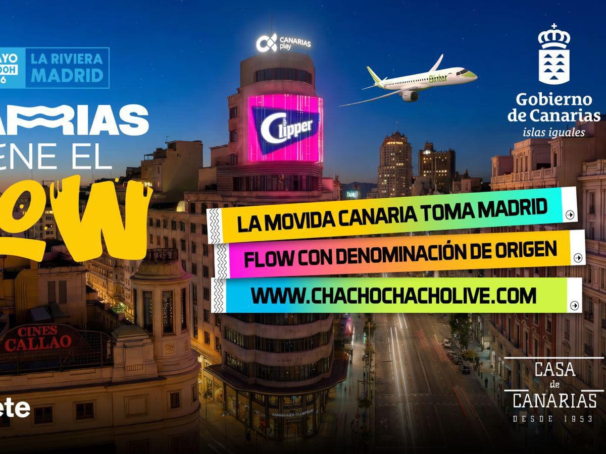 "Canarias tiene el flow" llega el 14 de mayo a Madrid con artistas como Don Patricio, La Pantera o Sara Socas, entre otros