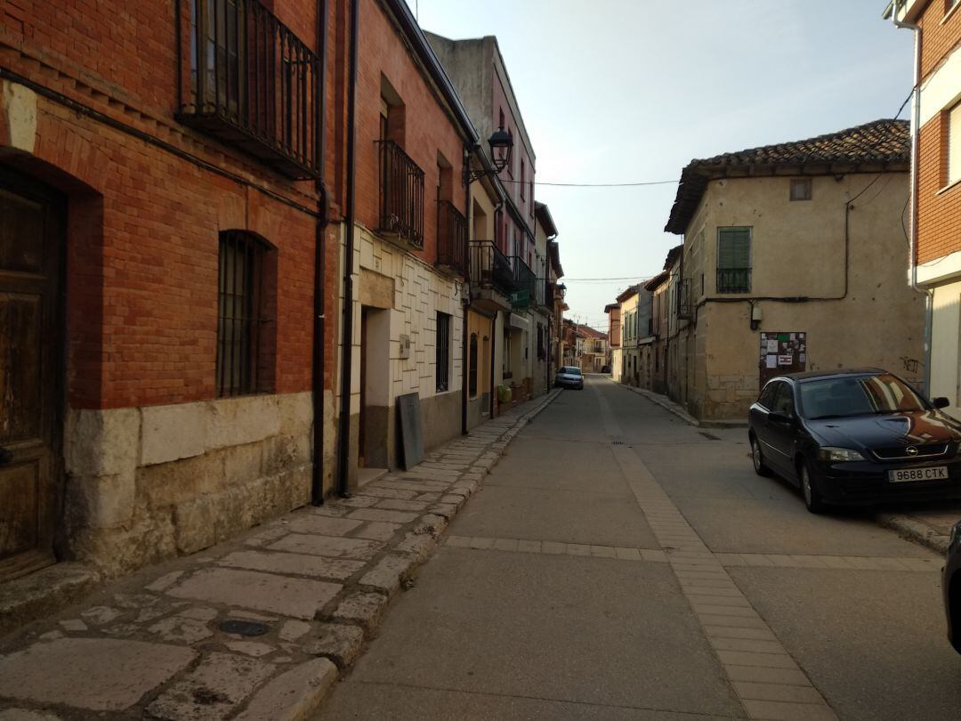  Las calles de Sotillo quedaron desieras aún antes del aislamiento oficial por el autoconfinamiento de sus habitantes