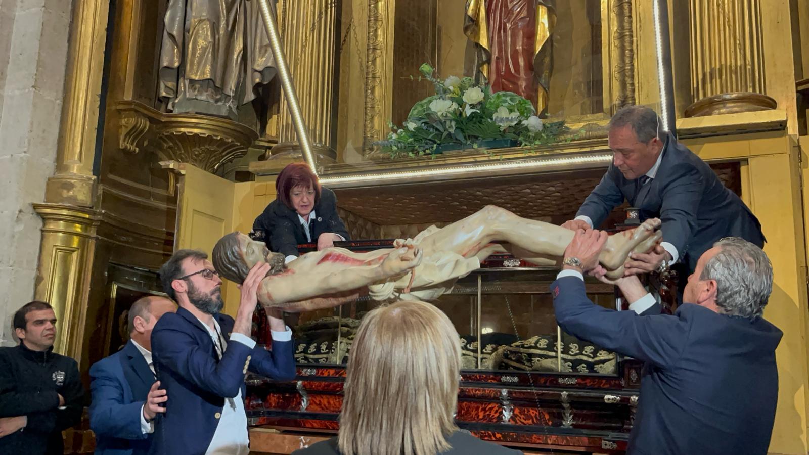 Limpieza Santo Sepulcro Logroño