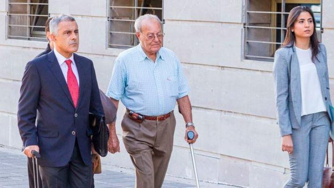 El empresario Ignacio González, en una foto de archivo en la Audiencia Provincial de Santa Cruz de Tenerife