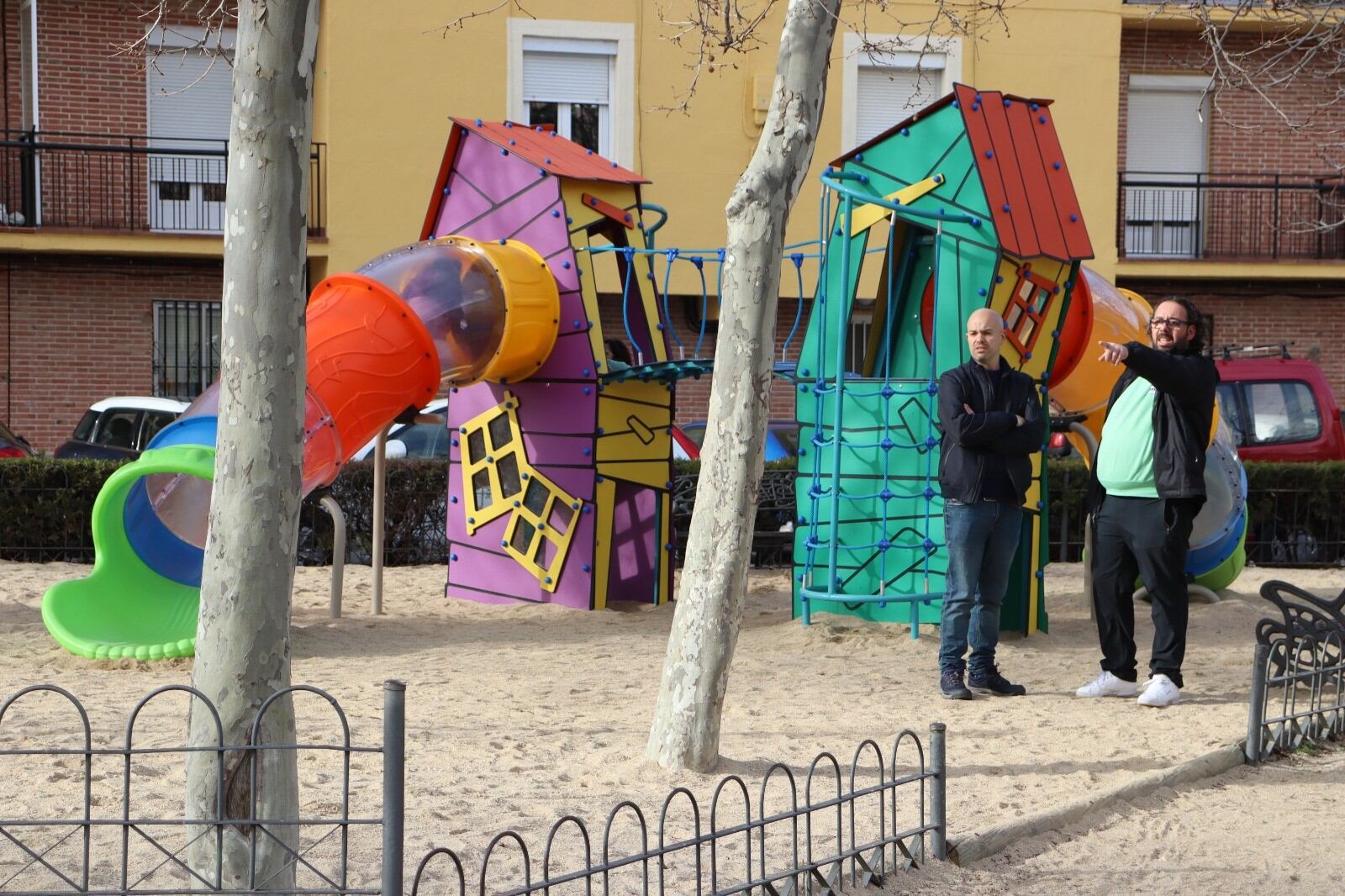 El Ayuntamiento de Segovia renueva el parque de las Delicias en el barrio de San Lorenzo