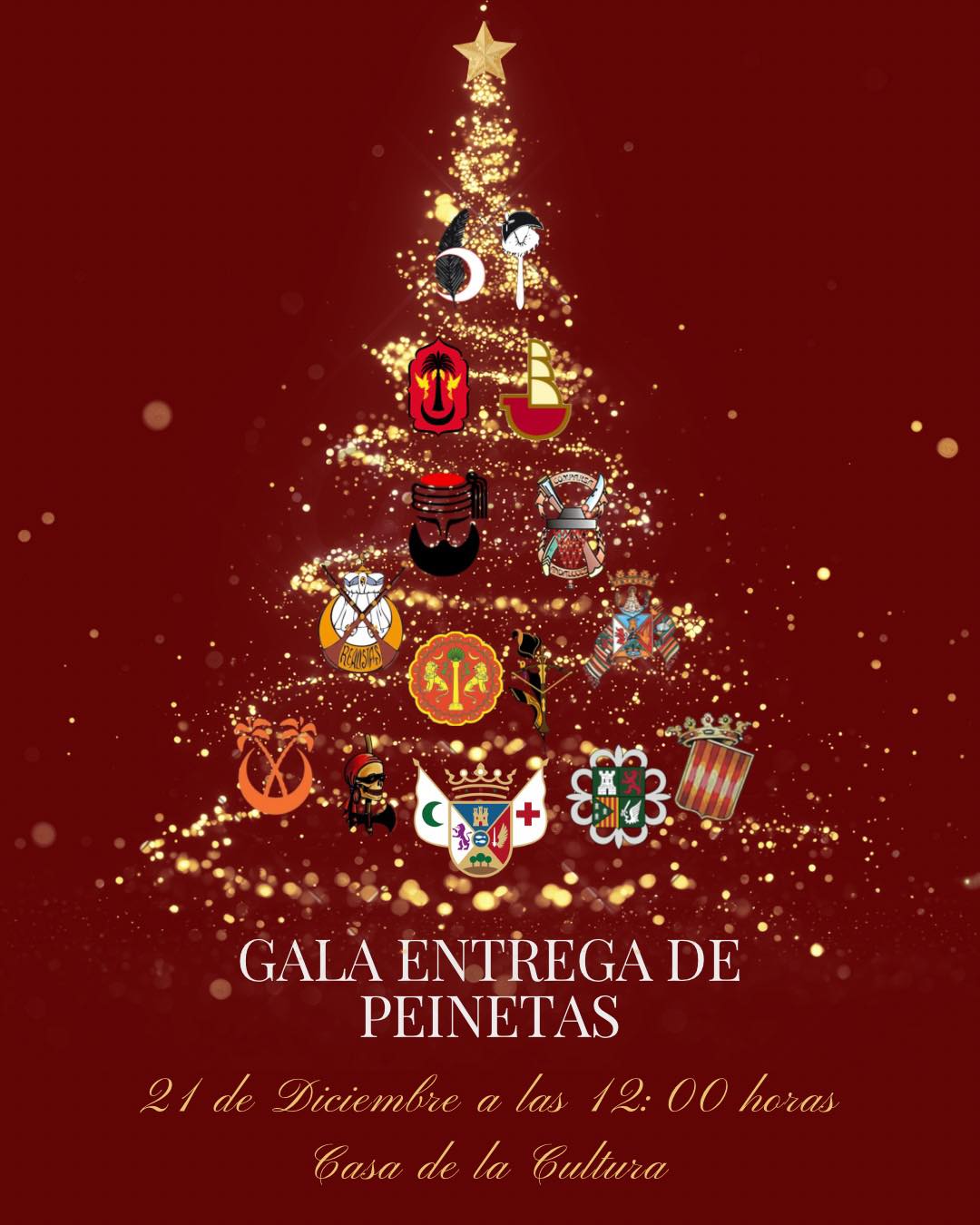 Cartel de la gala del domingo