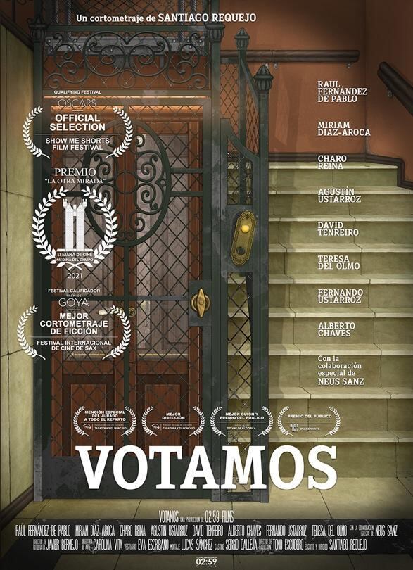 Cartel de &quot;Votamos&quot;