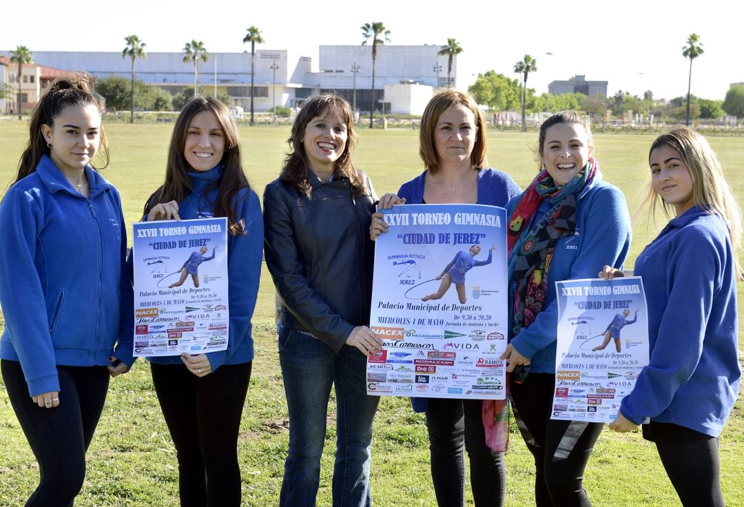 El XVII Torneo 'Ciudad de Jerez' de Gimnasia Rítmica se celebra el 1 de mayo en el Palacio de Deportes