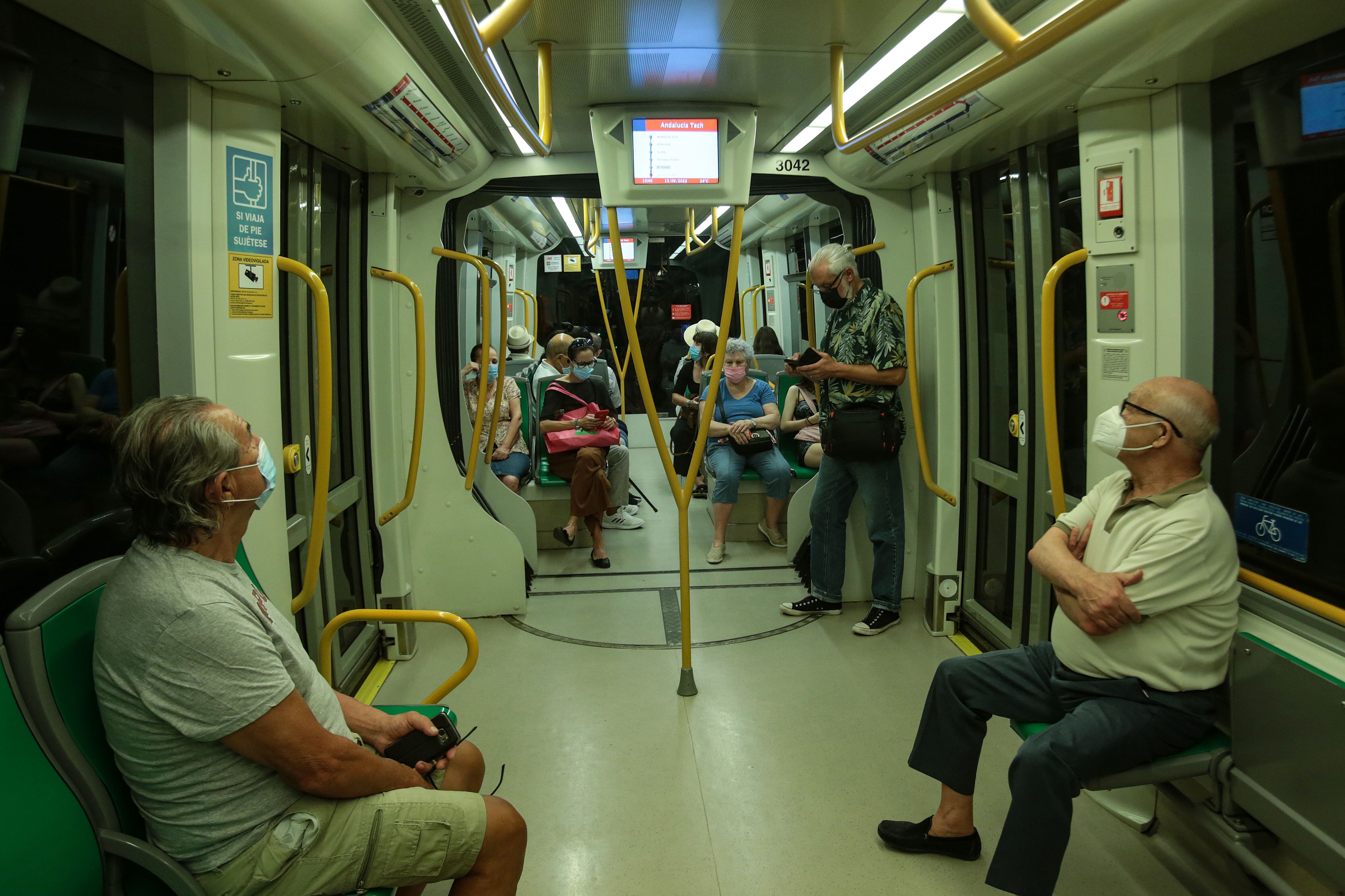 Las líneas 1 y 2 del Metro de Málaga