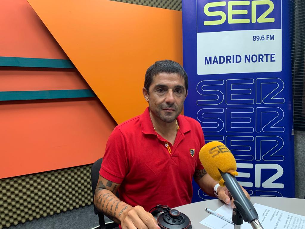 Miguel Ángel Martín Perdiguero, vicealcalde de San Sebastián de los Reyes, en los estudios de SER Madrid Norte