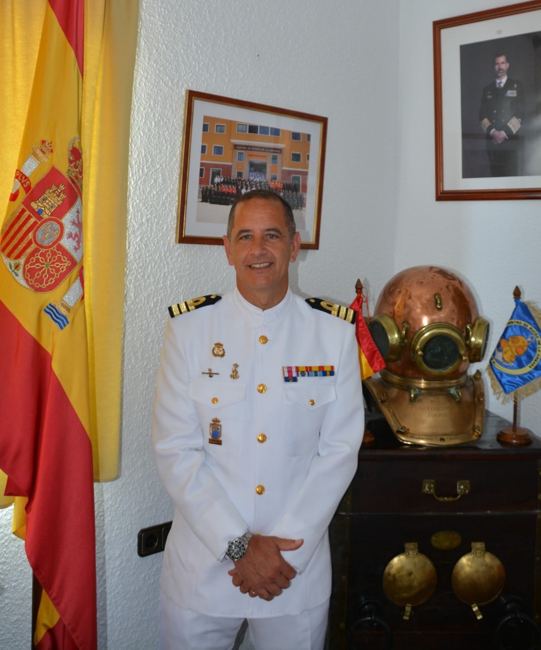 Jose María Seijo Casal, nuevo Comandante del Centro de Buceo de la Armada