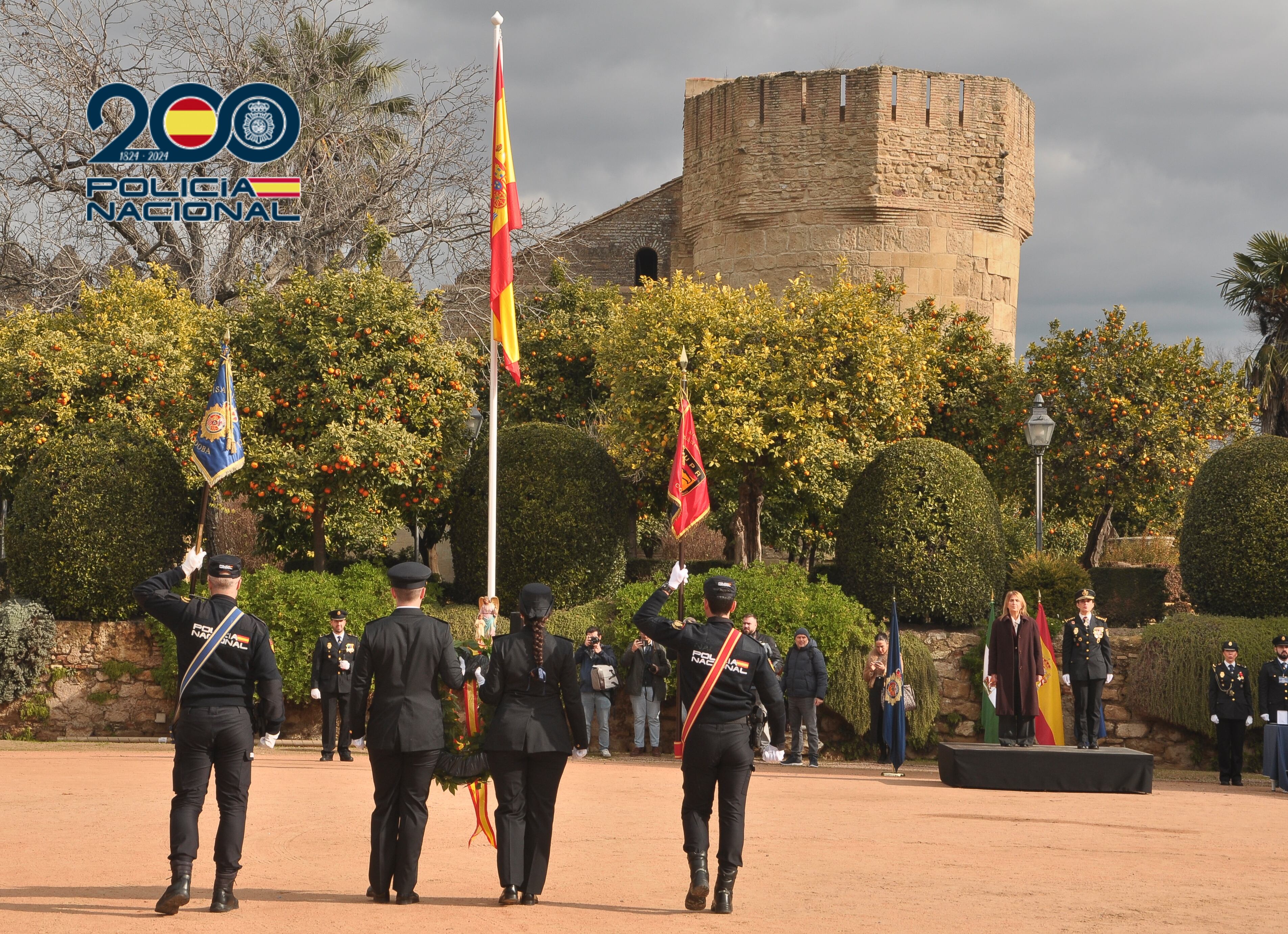 El cuerpo cumple 202 años desde su fundación con un acto en el Alcázar de los Reyes Cristianos.