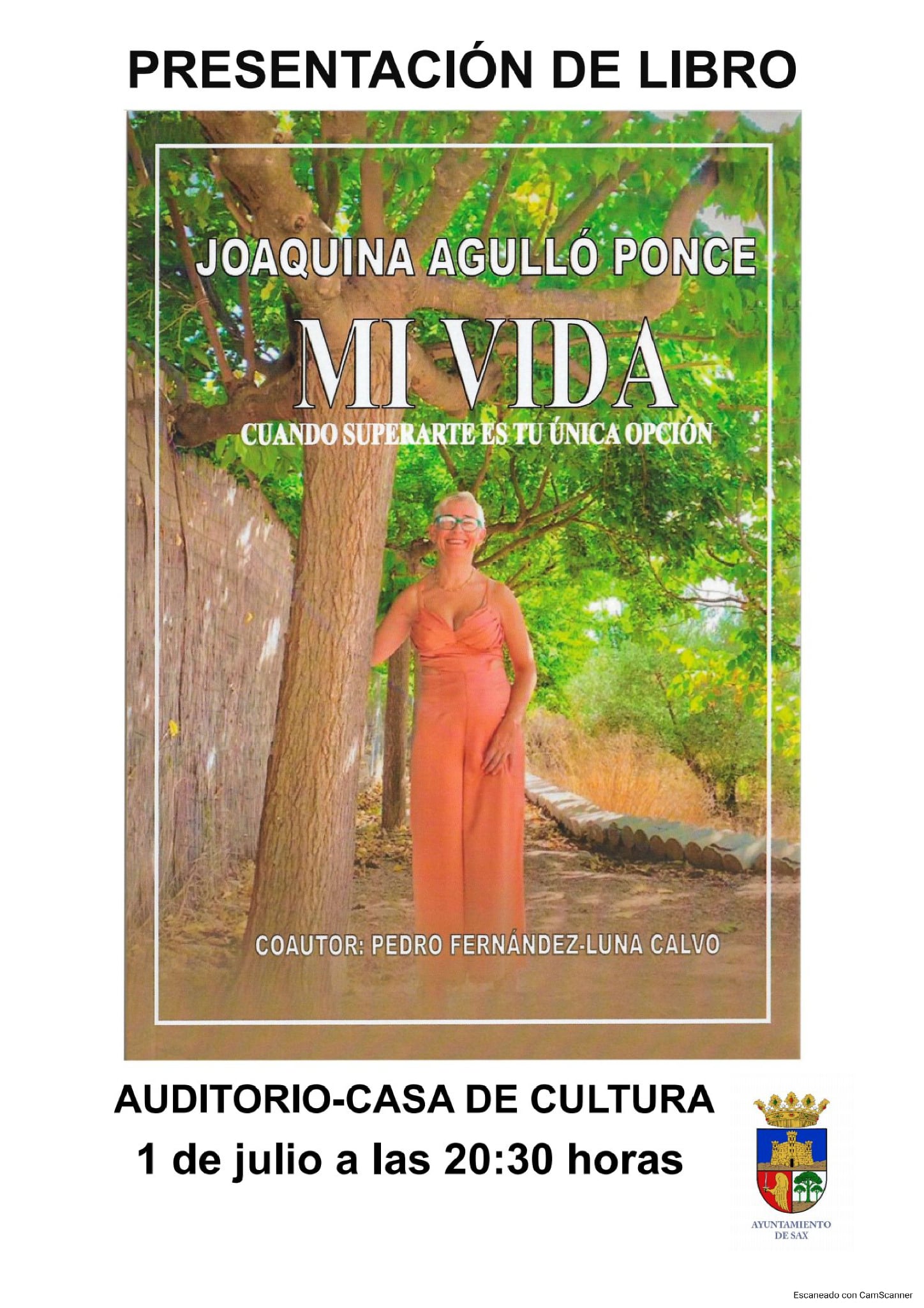 portada del libro y el cartel