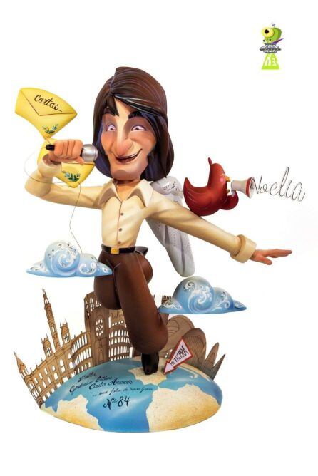 Ninot infantil de la Falla Grabador Esteve-Cirílo Amorós