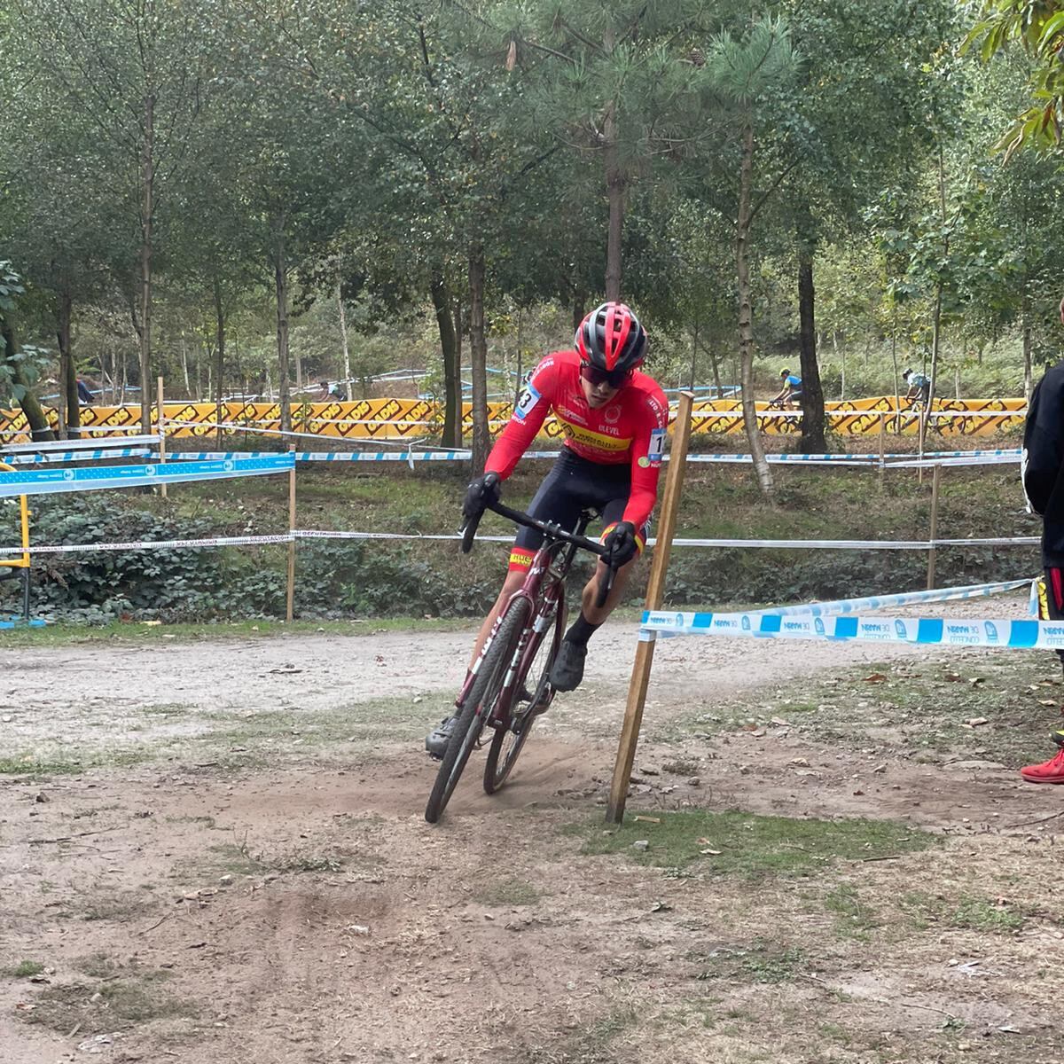 Javier Zaera durante una competición