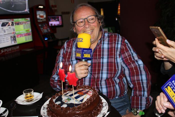 Homenaje a Héctor Rúa en Ser Deportivos Alcoy