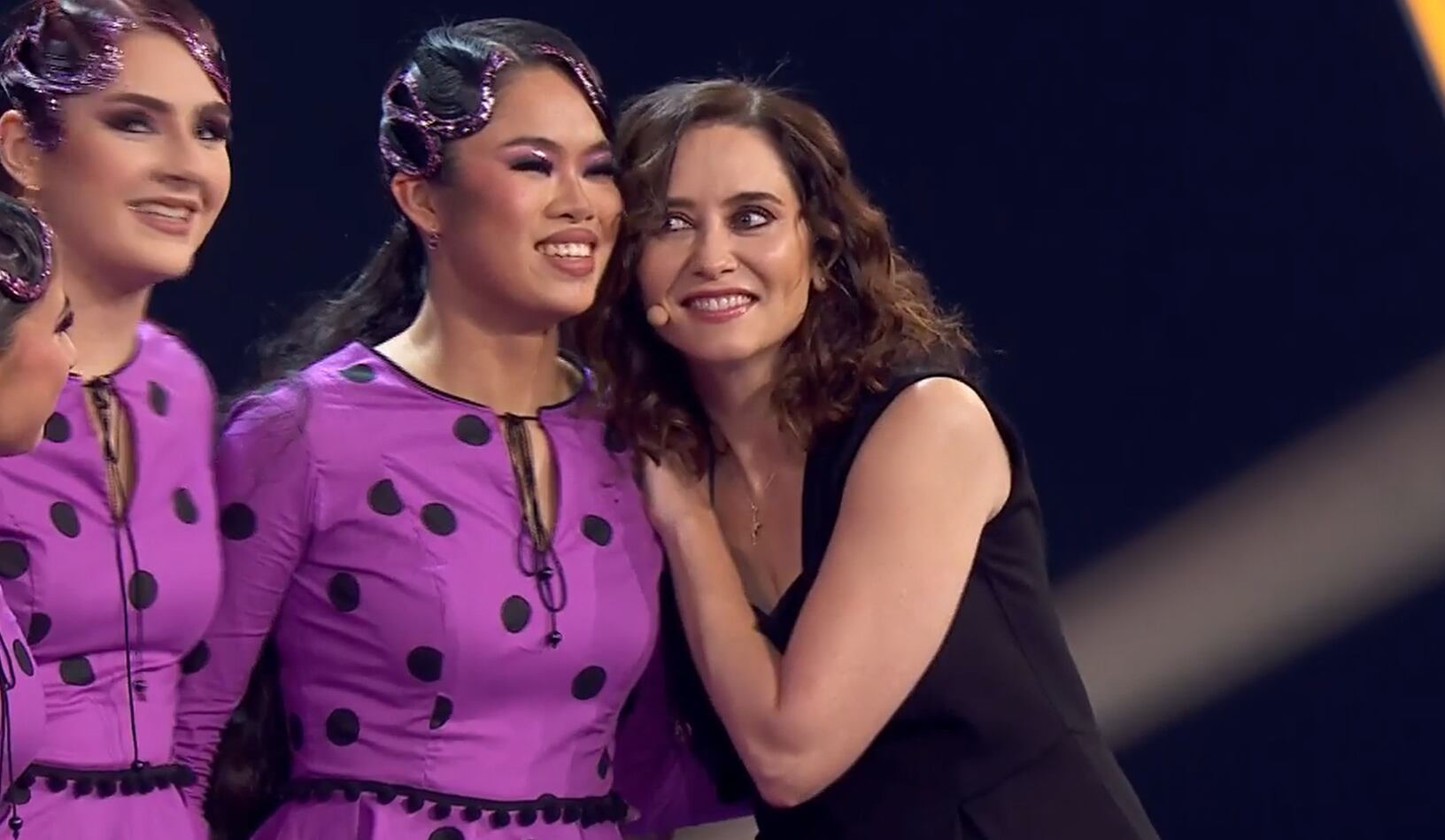 Isabel Díaz Ayuso durante la final de Got Talent 8.