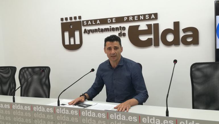Alberto García, edil del PP en el Ayuntamiento de Elda 