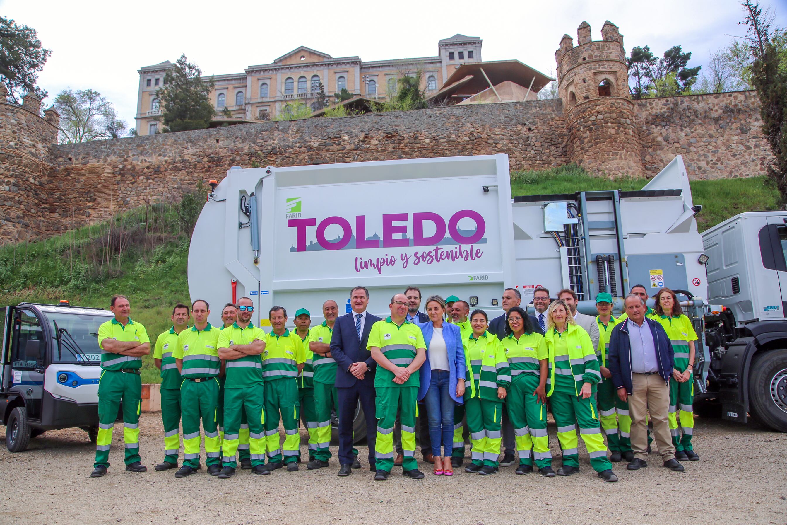 Presentación del servicio de limpieza de Toledo