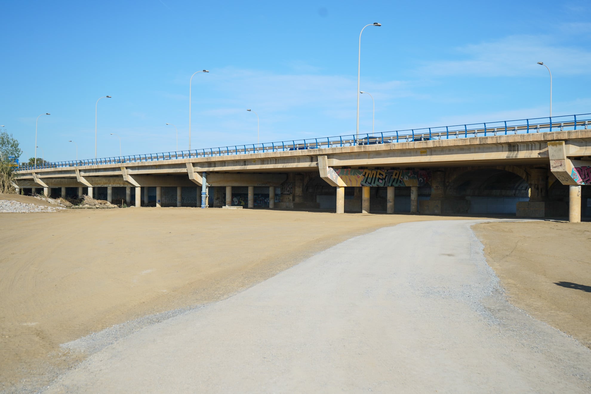 Obras de defensa del río Guadalhorce frente a las inundaciones