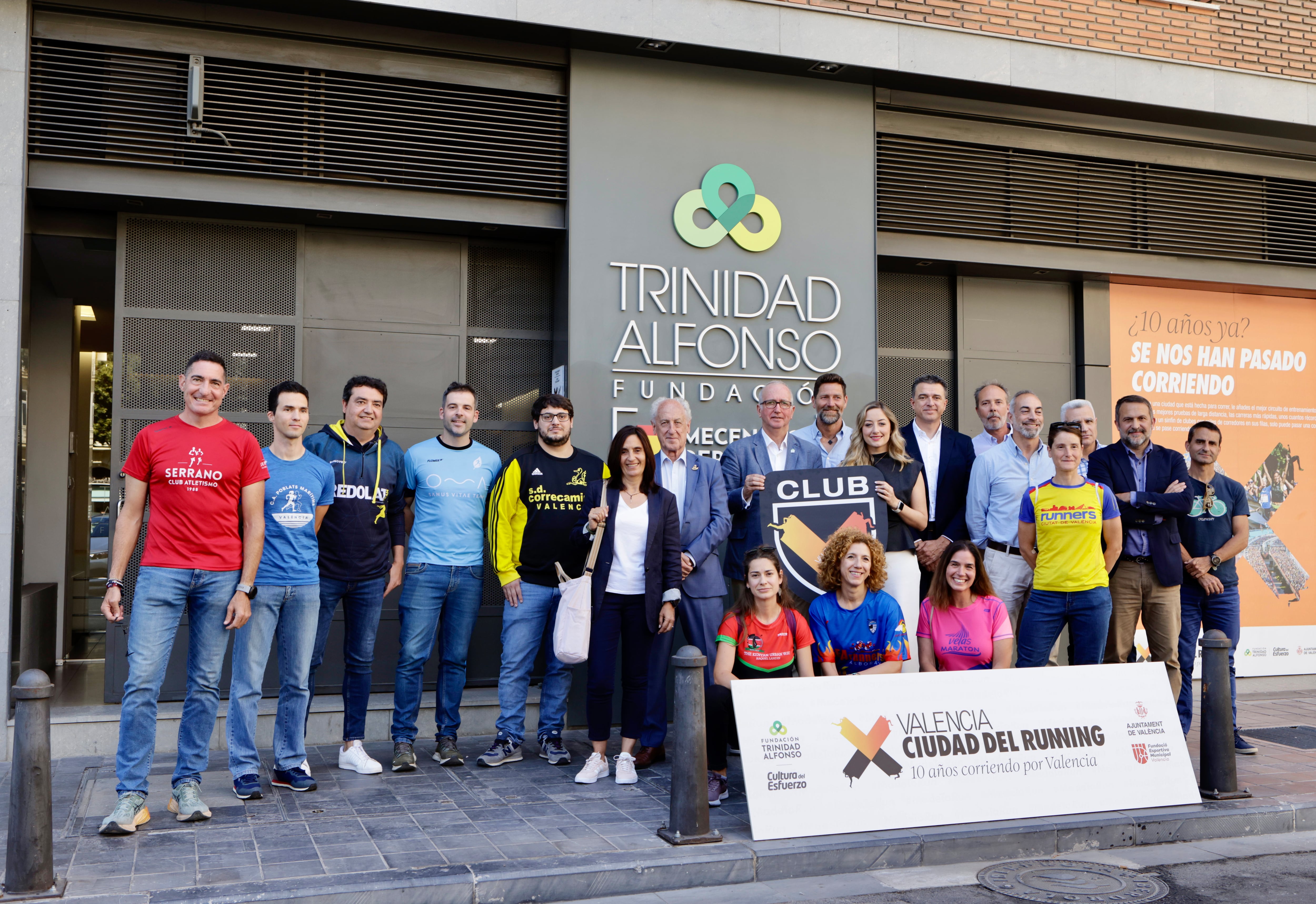 Presentación de la iniciativa &#039;Club VC Running&#039; en la Fundación Trinidad Alfonso de València