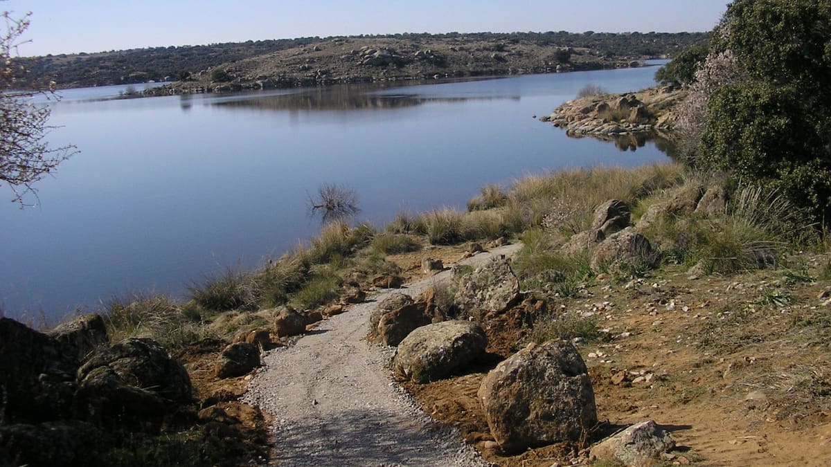 El embalse de Guajaraz, en Toledo, comienza a desembalsar agua al llegar a la cota de resguardo: ya son cinco con las compuertas abiertas