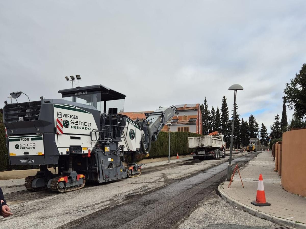 Comienza una nueva fase del Plan de Asfaltado y reparación de calles en Villena