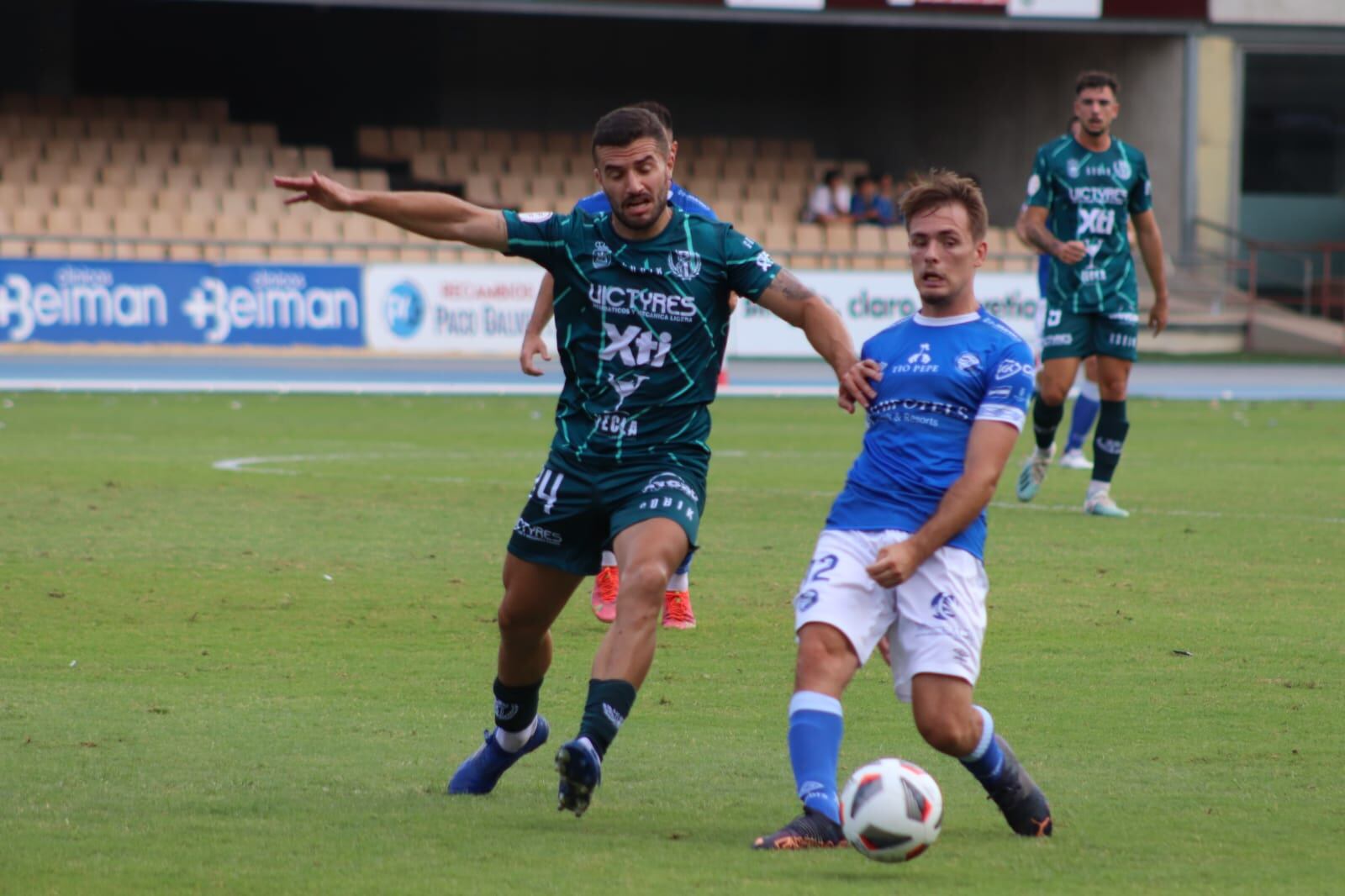 Imagen partido disputado ante el Yeclano