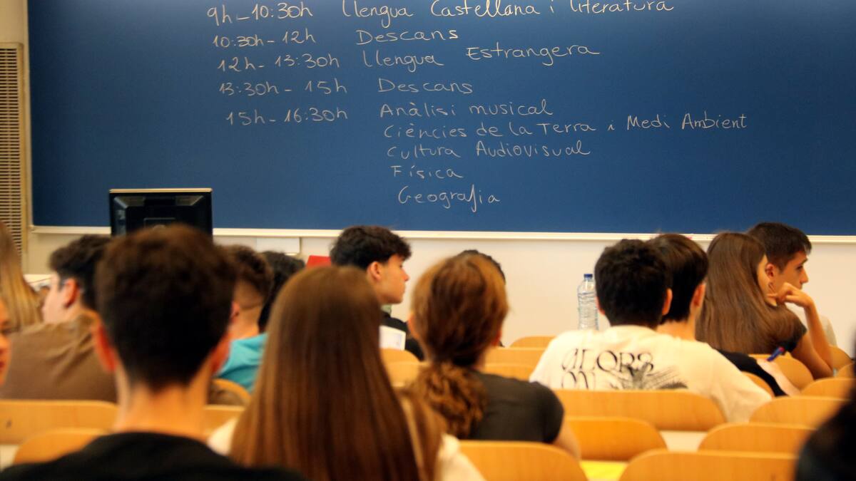 "Espero treure el 10 que necessito per la Universitat"