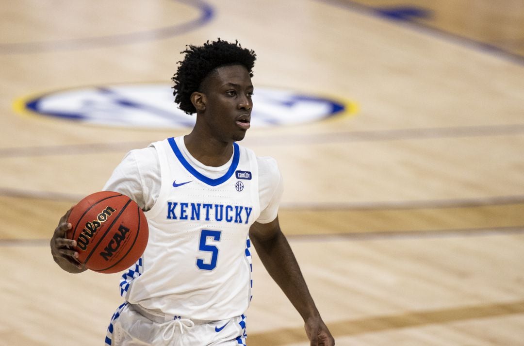 Terrence Clark durante uno de sus últimos partidos con Kentucky