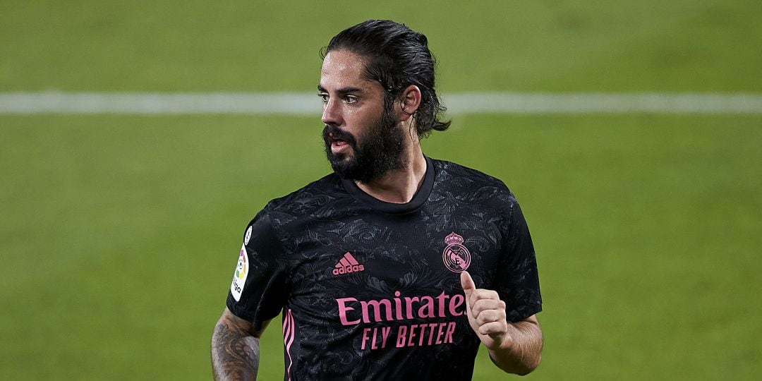 Isco Alarcón, durante un partido de la presente temporada en el Real Madrid