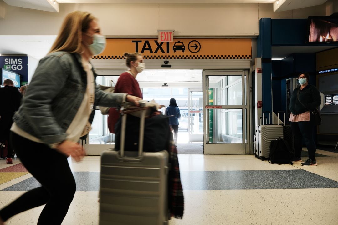 Aeropuerto de Nueva York en EEUU.