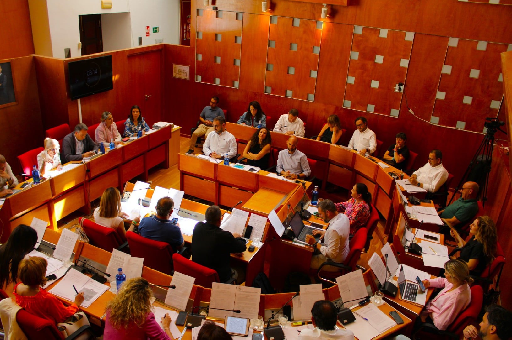 Pleno del Ayuntamiento de Lorca.